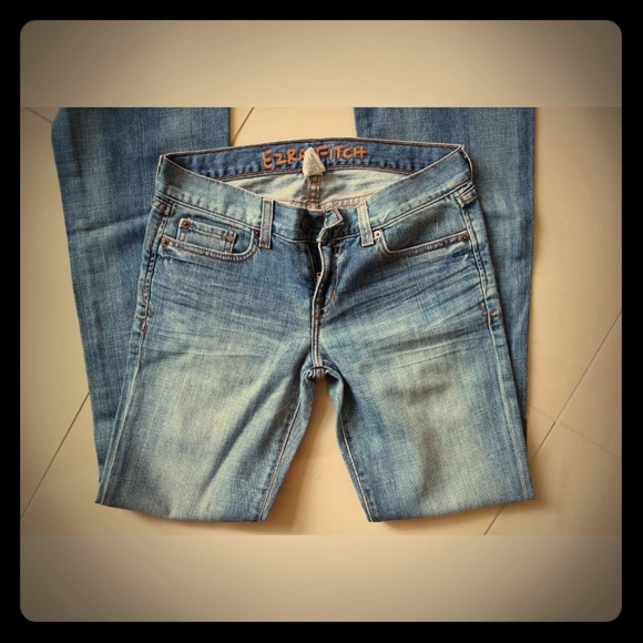 Ezra Fitch Denim Jeans Medium wash Boot Cut - Picture 1 of 7